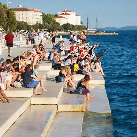 Lovely In With Outdoor Swimming Pool Zadar